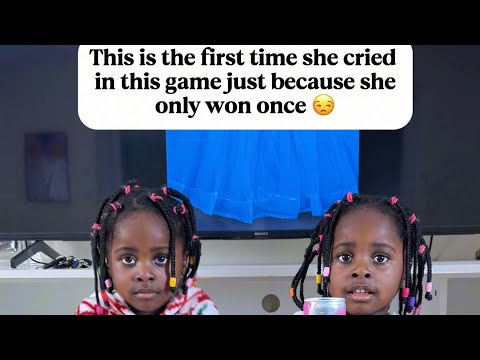 Видео: Впервые она плакала в этой игре, потому что выиграла только один раз.