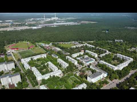 Видео: Сосновоборск с высоты.