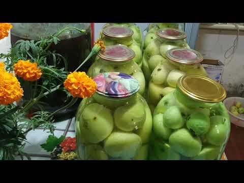 Видео: Консервируем целые яблочки на зиму 🍏