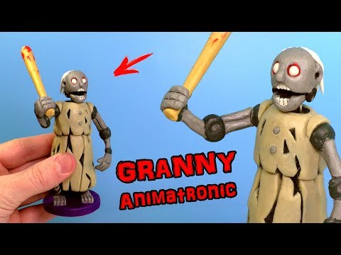 Видео: ГРЕННИ АНИМАТРОНИК - ЛЕПИМ из ПЛАСТИЛИНА | GRANNY ANIMATRONIC