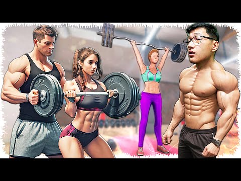 Видео: Качок Нұрченл, Жаттығу залын ашты (Gym Simulator 24) #1