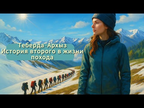 Видео: Поход Теберда-Архыз в мае. Холод и красота. Второй поход в моей жизни