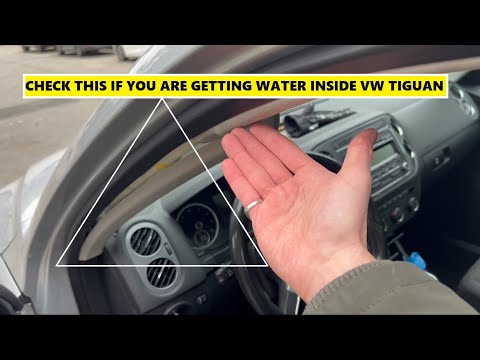 Видео: Вода внутри VW Tiguan Fix #vwtiguan #vw #cartips