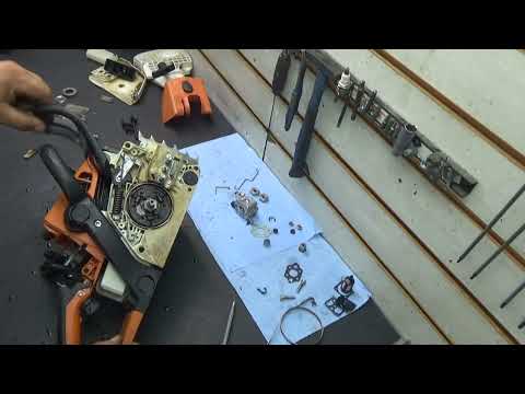 Видео: Ремонт после .... Stihl MS 250 и ZimAni 250