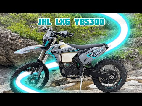 Видео: JHL LX6 YBS300 2025 года, лучший эндуро мотоцикл на 176MN !!!