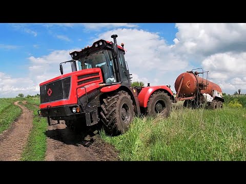 Видео: ВПЕРВЫЕ ЗА РУЛЁМ БОЛЬШОГО ТРАКТОРА !