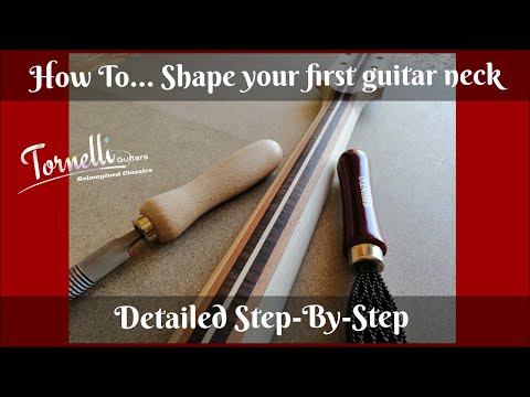 Видео: Вырежьте профиль грифа гитары | Метод Facet