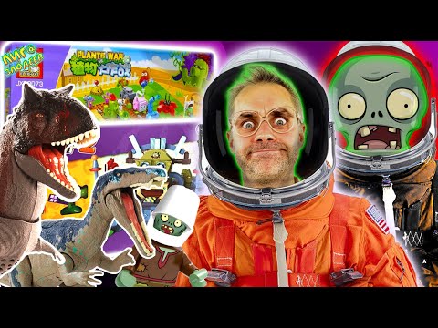 Видео: ДОКТОР ЗЛЮ И ЛЕГО ЗОМБИ ПРОТИВ РАСТЕНИЙ - КОСМОС И ДИНОЗАВРЫ В PLANTS VS ZOMBIES!