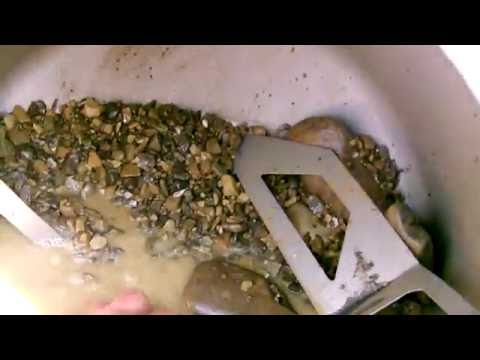 Видео: Галтовка и очистка речного камня.