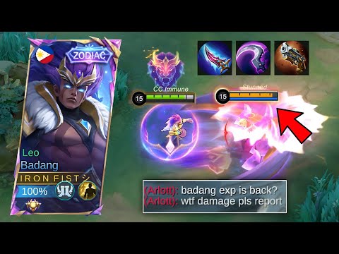 Видео: BADANG EXP LANE ВЕРНУЛСЯ (долгое ожидание окончено) - MLBB