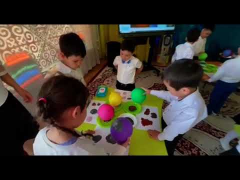Видео: "Еркемай" балабақшасы "Ғарышқа саяхат" Шойбекова АТ