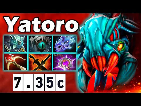 Видео: Яторо на Вивере, Гениальный Билд! - Yatoro Weaver 7.35 DOTA 2