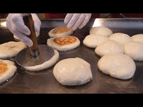 Видео: Гречка Хотток продается по 1000 штук в день!?Ресторан Hotteok, где вы едите в очереди!