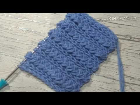 Видео: Фантазийный узор спицами.