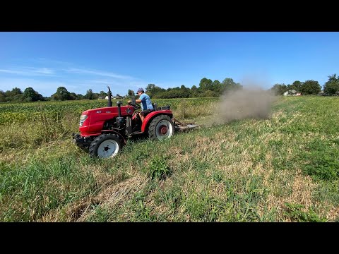 Видео: Косимо картоплю саморобним мульчелом, та збирання картоплі 👍🥔