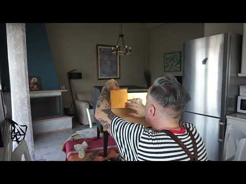 Видео: Една идея с минерална боя Фюжън и златен варак Ани Слоун