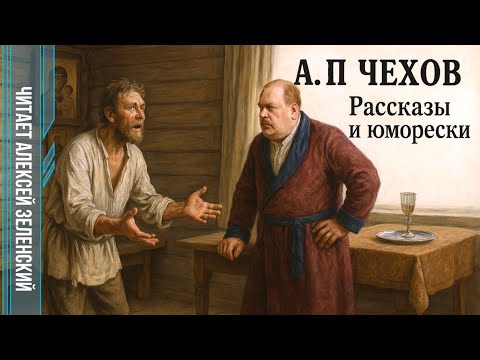 Видео: А. П. Чехов  "Рассказы и юморески"  читает Алексей Зеленский