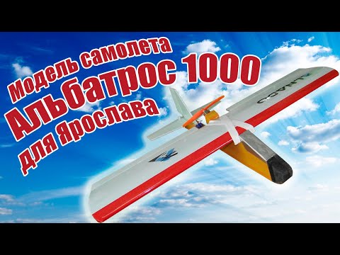 Видео: Модель самолета Альбатрос 1000 для Ярослава / ALNADO