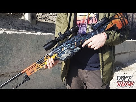 Видео: 🔫КАК СДЕЛАТЬ SSG 08 DRAGON FIRE из ДЕРЕВА (CS:GO/DIY) 🔫🔨🔧
