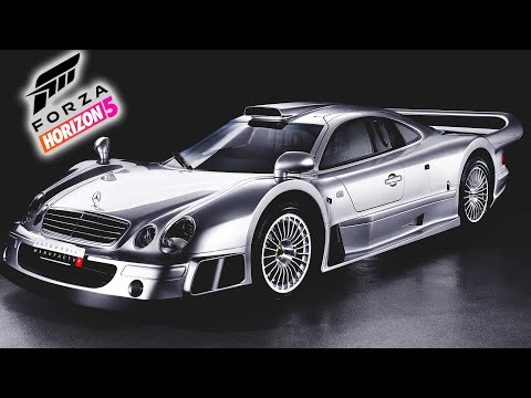 Видео: Караме този ЗВЯР - AMG CLK GTR ||| FORZA 5