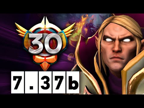 Видео: Новый Инвокер от Грандмастера! Талант на +1 форжа - Invoker 7.37b DOTA 2