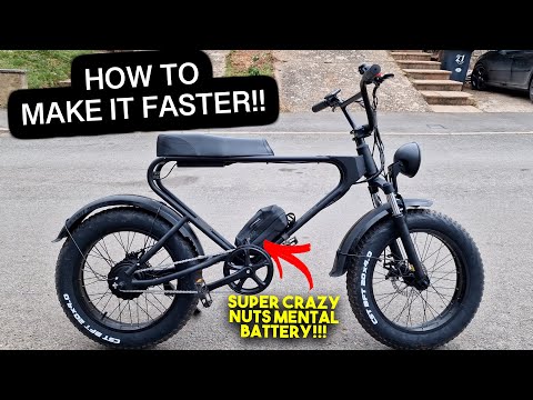Видео: КАК СДЕЛАТЬ ЛЮБОЙ ЭЛЕКТРОВЕЛОСИПЕД БЫСТРЕЕ!!!