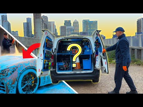 Видео: Лучшая в мире система мобильного детейлинга