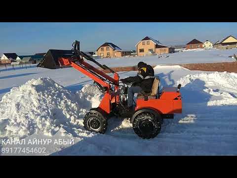 Видео: #самодельный самодельный минипогрузчик испытание и обкатка.homemade mini loader test before shipping