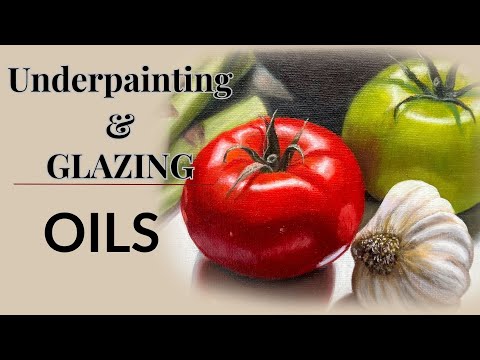 Видео: Учебное пособие по подмалевку и лессировке натюрморта | Созревшие отражения