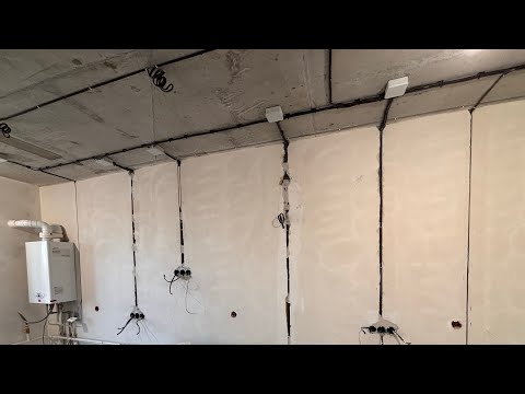 Видео: Монтаж электропроводки в однушке за 6 часов в ЖК Левобережье. Город Ростов-на-Дону 