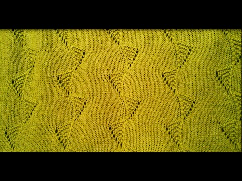 Видео: УЗОРЫ  СПИЦАМИ.  УЗОР  ,,ВЕТОЧКИ,, МК.