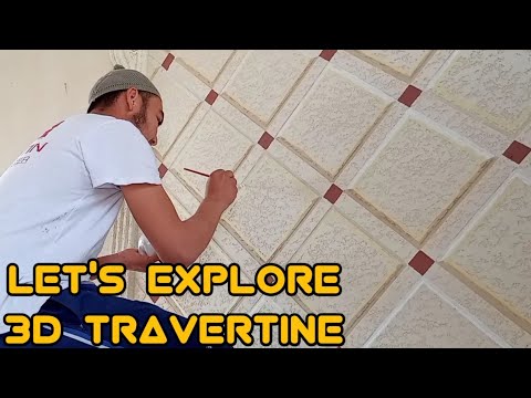 Видео: 3D TRAVERTINE O'RGANAMIZ..3Д ТРАВЕРТИН УРГАНАМИЗ//+998932456765