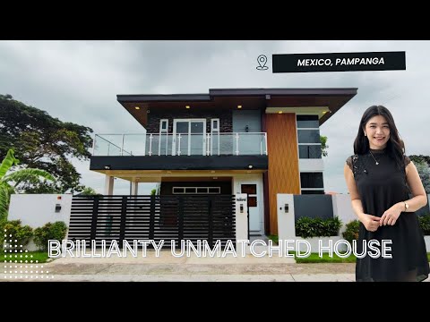 Видео: Обзор дома № 17 | Полностью меблированный современный дом на продажу в Пампанге #недвижимость #па...