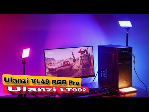 Видео: Ulanzi LT002/VL 49 RGB Pro топ светильники