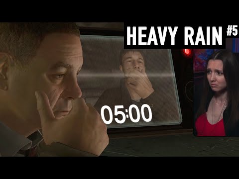 Видео: Heavy rain #5 - Жуткое испытание и погоня
