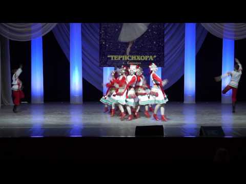 Видео: (6-7) Росинки - Мордовский танец «Вадря»