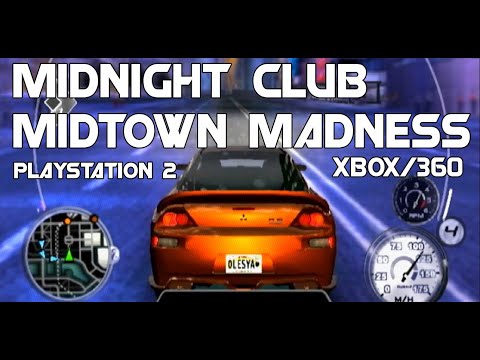 Видео: MidNight Club - MidTown Madness Playstation - XBOX (Обзор всех частей)