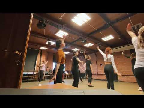 Видео: Diana ankudinova instagram stories | Диана Анкудинова | Dance practice at GITIS