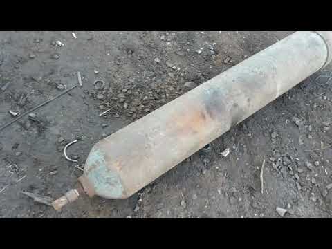Видео: Как разрезать кислородный баллон