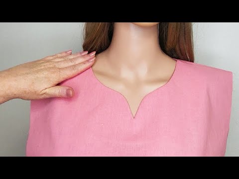 Видео: 👌Умный трюк. Вы захотите узнать секрет этого V-образного выреза