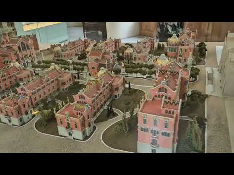 Видео: Барселона: Госпиталь Сан Пау. 27.08.2025. Hospital de Santa Creu i Sant Pau, Barcelona.