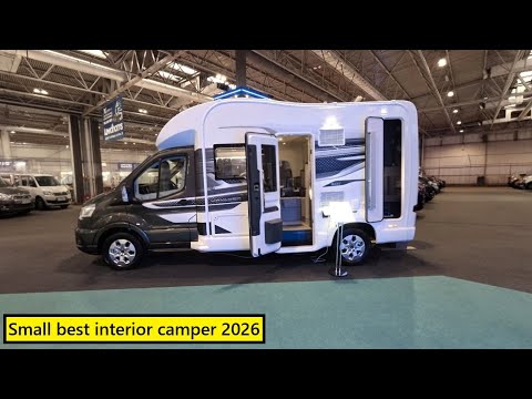 Видео: Маленький лучший кемпер с внутренним салоном SWIFT VOYAGER 505 2026 года, произведенный в Великоб...