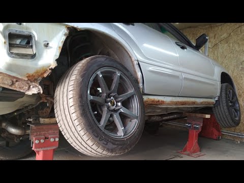 Видео: Гнилой SUBARU пришел в чувство. Вторая сторона.