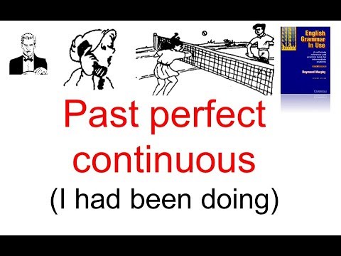 Видео: Время прошлое совершённое (перфектное) длительное (Past perfect continuous)