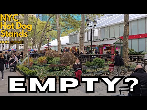 Видео: Меньше киосков в Брайант-парке? Почему?