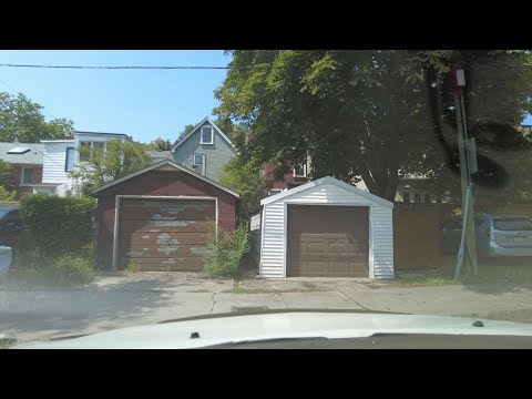 Видео: «Прогулка» по  Торонто на машине.