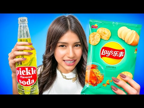 Видео: ДЕГУСТАЦИЯ РЕДКИХ ЗАКУСОК И НАПИТКОВ