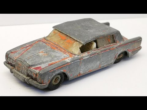 Видео: Реставрация Rolls-Royce Silver Shadow № 24 Matchbox. Дооснащение багажника.