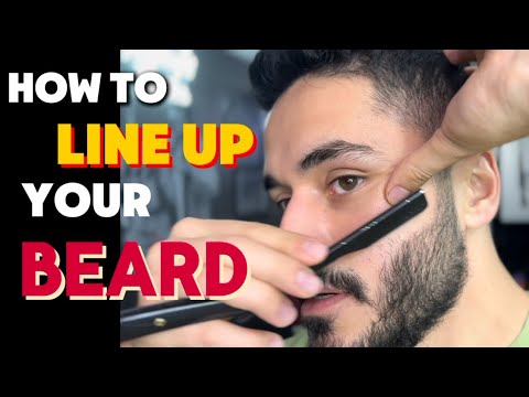 Видео: Как подровнять бороду опасной бритвой