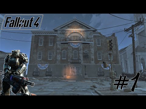 Видео: Fallout 4 #1 Начало пути. Спасение Престона Гарви и первые зачистки